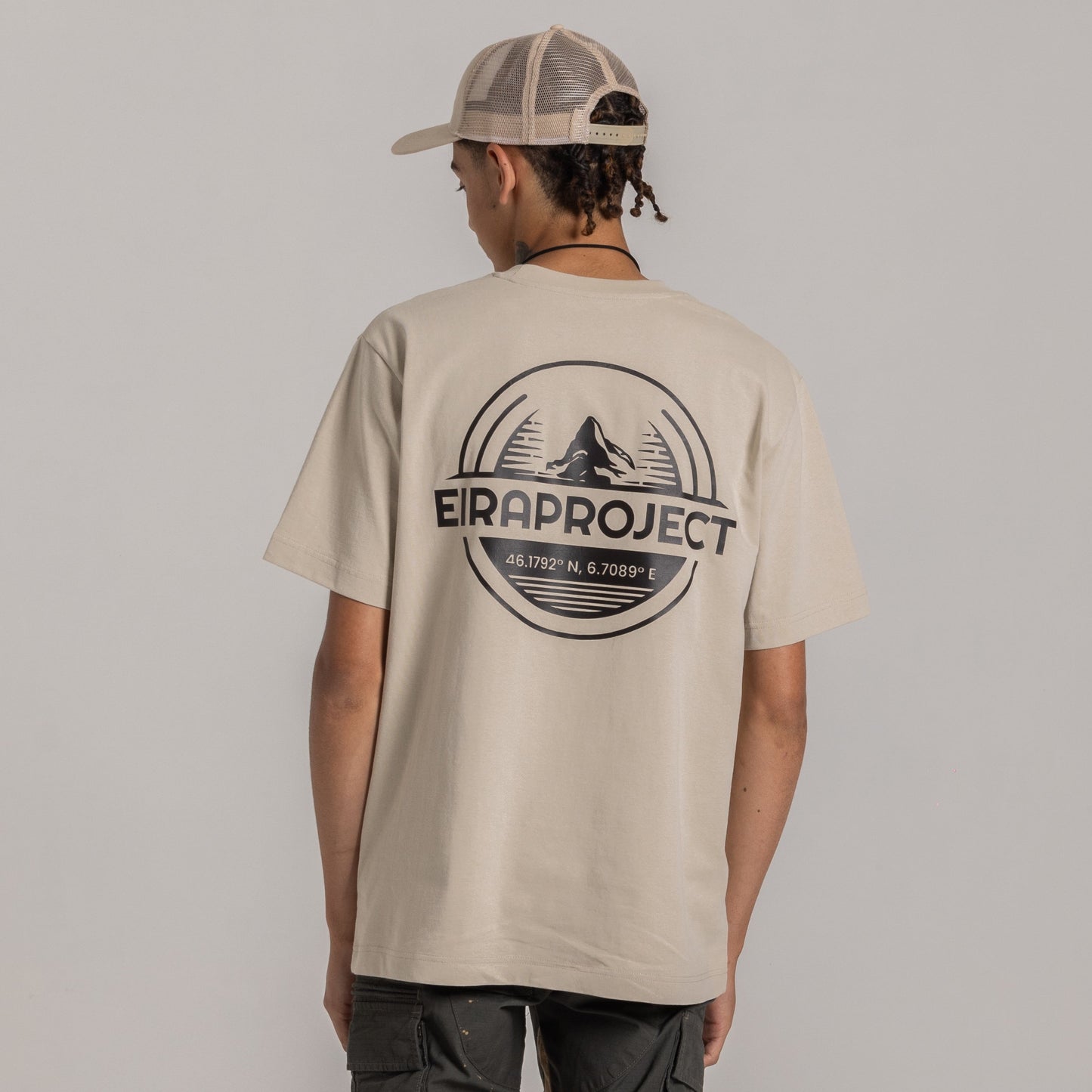 STONE UNISEX OVERSIZED EIRA PROJECT HEAVYWEIGHT T-SHIRT