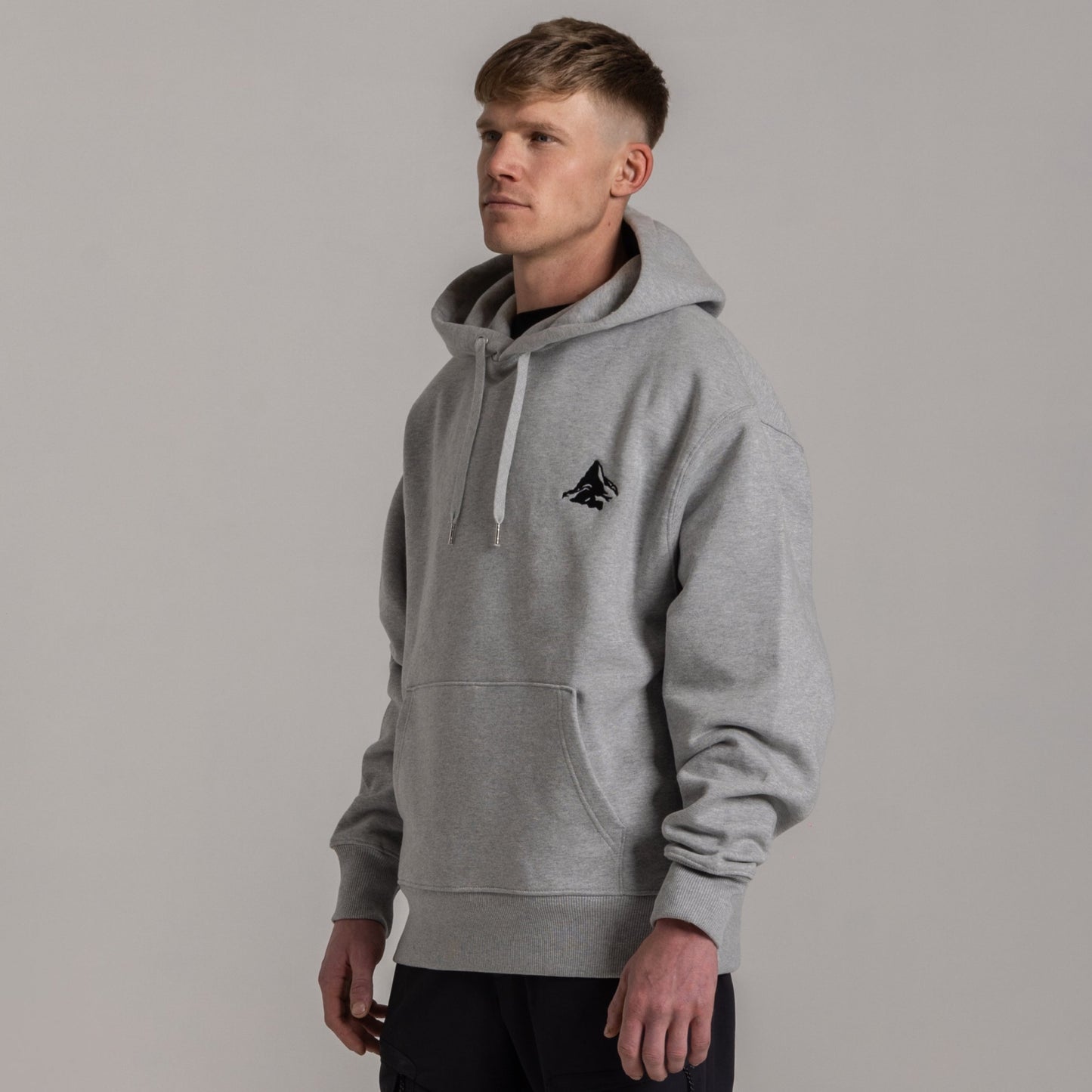 GREY UNISEX EIRA PROJECT HEAVYWEIGHT HOODIE